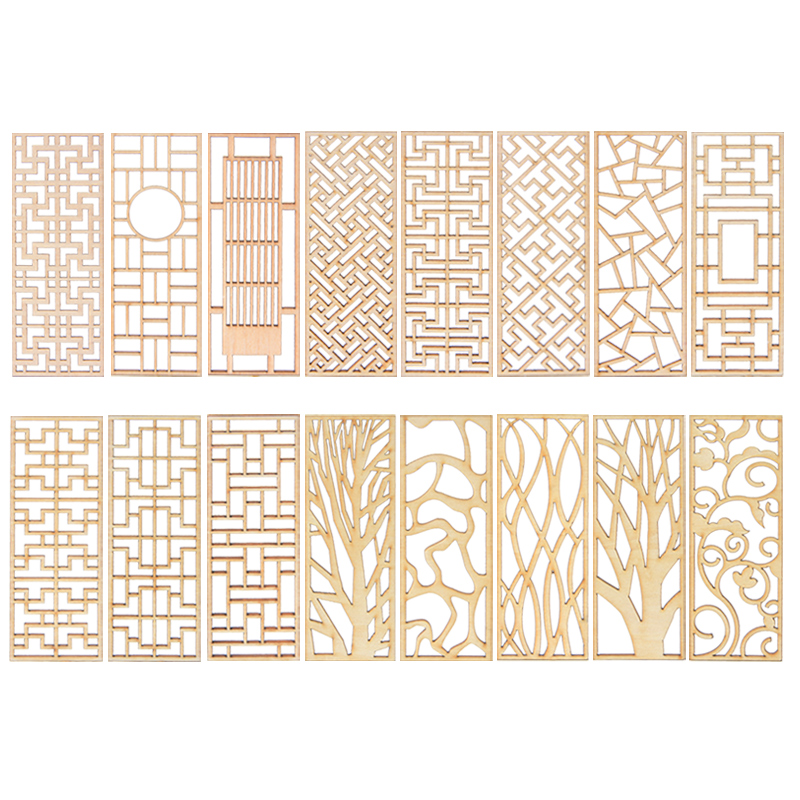 Partition Screen Divider - Lot de 4 cloisons miniatures en