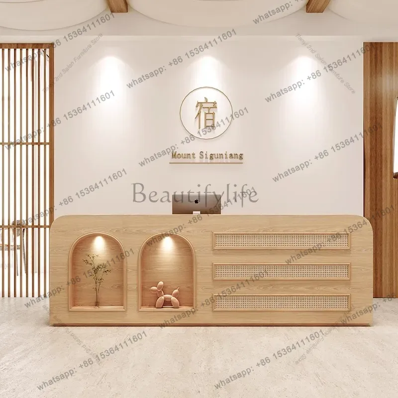 Comptoir de caisse en bois mas - Office Furniture Company avis et prix