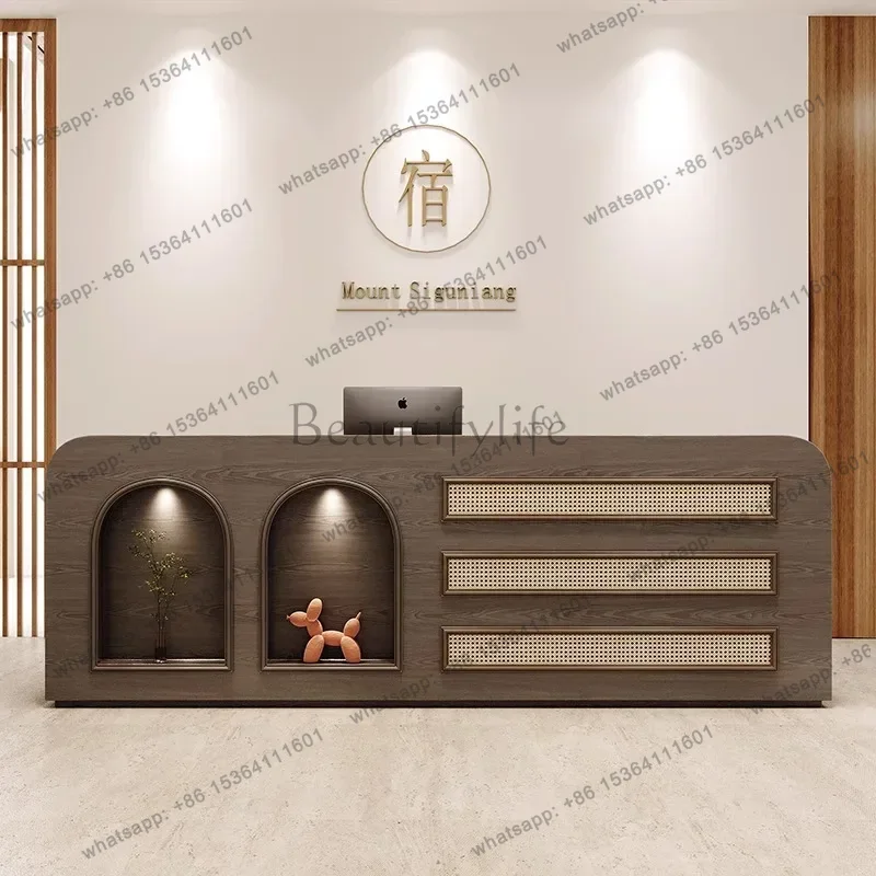 Comptoir de caisse en bois mas - Office Furniture Company avis et prix