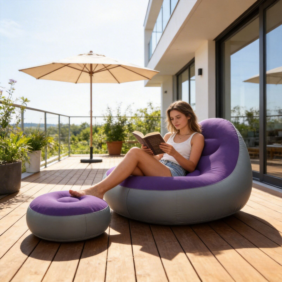 Canapé gonflable en PVC imperm - Office Furniture And Design avis et prix
